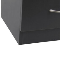 Sundaze Chest Of Drawers Bedroom Furniture Bedside Cabinet With Handle 5 Tall Narrow Drawer Grey 34.5X36X90Cm - thumbnail 4