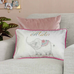 Aspect Furniture Baby Elephant Cushion Pillow Cushion, 30X45Cm - thumbnail 1