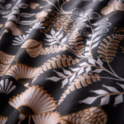 Portfolio Home Jephson Black Duvet Cover Set Double Bedding Set - thumbnail 3