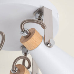 Edit Mara 3 Light Ceiling Spotlight Plate White - thumbnail 6