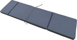 Garden Market Place Garden Furniture Cushion- Cushion For Garden Steamer Chair In Grey - thumbnail 5