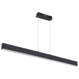 Luminosa Lighting Luminosa Verena Bar Pendant Ceiling Light Matt Black Led 3000K - thumbnail 2