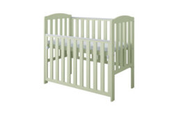 VICULII Waffi Space Saver Baby Cot Pistachio With Bamboo Mattress - thumbnail 4