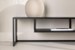 Riverside Tv Stand , Black Tv Stand, Tv Table - thumbnail 2