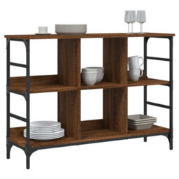Berkfield Sideboard Brown Oak 102X32X73.5 Cm Engineered Wood - thumbnail 3
