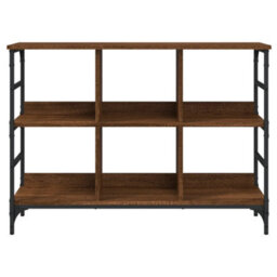 Berkfield Sideboard Brown Oak 102X32X73.5 Cm Engineered Wood - thumbnail 4