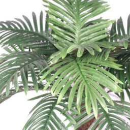 Leaf Artificial Princess Palm Tree - 100Cm Brown Natural Trunk - thumbnail 5