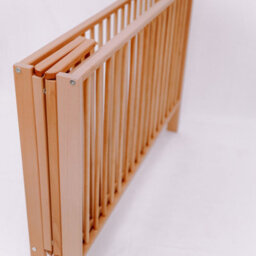 VICULII Orrin Foldable Baby Cot Natural - thumbnail 2