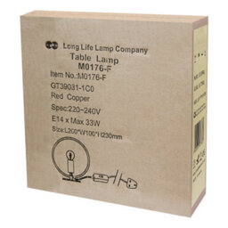 Long Life Lamps Company Modern Copper Table Lamp Rose Gold Ring Shade Bedside Desk Lamp M0176 - thumbnail 9