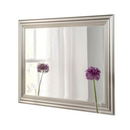 Yearn Silvery Champagne Rectangular Mirror 102X74Cm - thumbnail 2