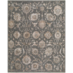 Livabliss Arda Vintage Blue Grey Traditional Boho Fringe Living Room Rug 200 X 290 Cm Easy Care, Non Shedding - thumbnail 2