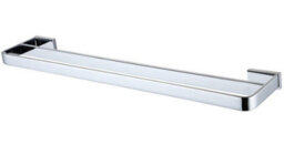 Aquarius Ft Double Towel Bar 600mm Chrome - thumbnail 2