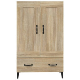Vidaxl Highboard Sonoma Oak 70X31X115 Cm Engineered Wood - thumbnail 6