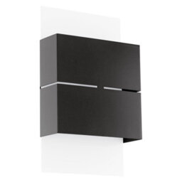 Stylish Ip44 Outdoor Wall Light In White And Anthracite With Built-In 2.5W Led - thumbnail 1