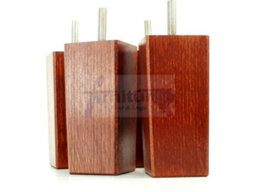 L&F 4X Replacement Furniture Legs Solid Wood 110mm High Sofas Chairs Settee Cabinets Legs M8 Tsp2055 - thumbnail 7