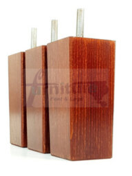 L&F 4X Replacement Furniture Legs Solid Wood 110mm High Sofas Chairs Settee Cabinets Legs M8 Tsp2055 - thumbnail 4