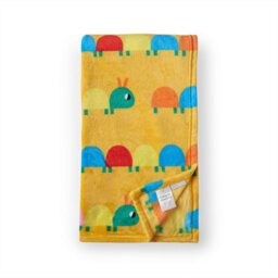 Catherine Lansfield Kids Curious Caterpillar Cosy Fleece 150X200 Cm Blanket Throw Bright - thumbnail 5