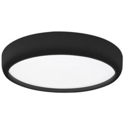 Milagro Gea Black Led Ceiling Lamp A Stylish Contemporary 39Cm 36W Light With Remote Control And Low Energy Light Source - thumbnail 5