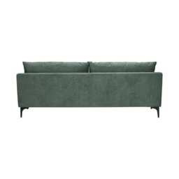 Wyld Haus Buenafuente 3-Seater Sofa In Green Velvet - thumbnail 5