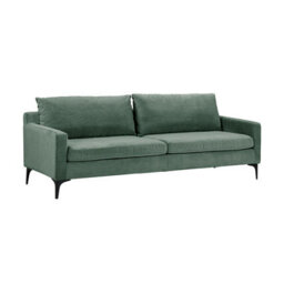 Wyld Haus Buenafuente 3-Seater Sofa In Green Velvet - thumbnail 4
