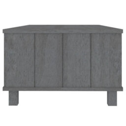 Walplus Coffee Table Hamar Dark Grey 100X55X35 Cm Solid Wood Pine - thumbnail 6