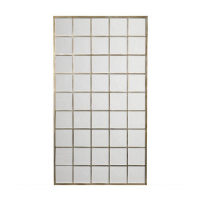 Buttercup Farm Blakely Floor Standing Leaning Mirror - Mdf/iron - L3.5 X W100 X H180 Cm - Clear - image 1