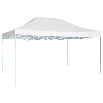 Berkfield Professional Folding Party Tent 3X4 M Steel White - image 1