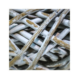 Ivyline Sustainable Rattan Wreath White Diam 50Cm - thumbnail 4
