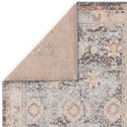 Floral Multicoloured Traditional Abstract Persian Bordered Easy To Clean Rug For Dining Room-200Cm X 290Cm - thumbnail 4