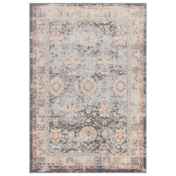 Floral Multicoloured Traditional Abstract Persian Bordered Easy To Clean Rug For Dining Room-200Cm X 290Cm - thumbnail 5