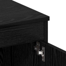 Walplus Desk With Drawer Black Oak 140 X 50 X 76 Cm Engineered Wood - thumbnail 9