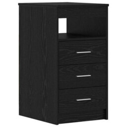 Walplus Desk With Drawer Black Oak 140 X 50 X 76 Cm Engineered Wood - thumbnail 5
