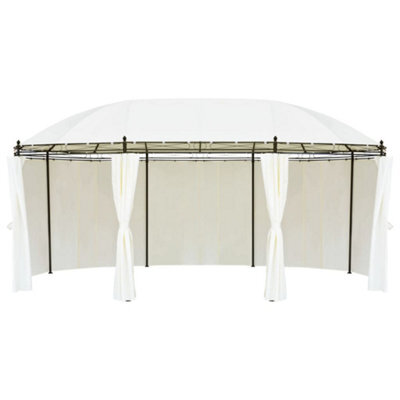 Berkfield Durable Gazebo Cream White 530X350X265 Cm - image 1