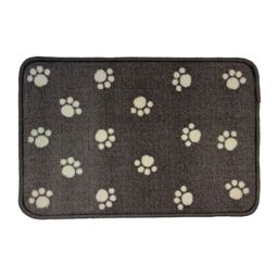 Primeur Flooring Grey Pawprints Door Mat, 60Cm X 40Cm - thumbnail 4