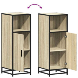 Walplus Bathroom Cabinet Sonoma Oak 35X37.5X100 Cm Engineered Wood - thumbnail 9