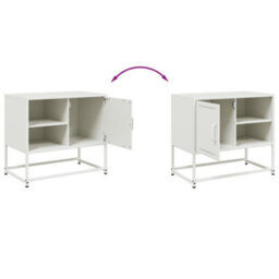 Berkfield Tv Cabinet Olive Green 100.5X39X60.5 Cm Steel - thumbnail 9
