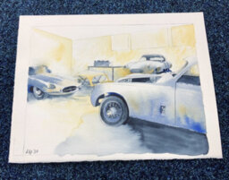 Classic Car Workshop 26 X 20 X 0.1 Cm (10.2 X 7.9 X 0 Inches) - thumbnail 3