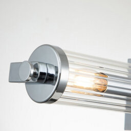 Luminosa Lighting Luminosa Kichler Azores Bathroom Wall Lamp Polished Chrome, Ip44 - thumbnail 2