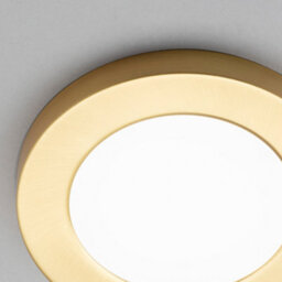 Litecraft Brass Magnetic Bezel For 6W Darly Bathroom Flush Ceiling Light - thumbnail 4