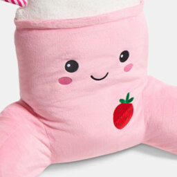Ohs Molly The Milkshake Cuddle Cushion Novelty Reading Pillow - thumbnail 6