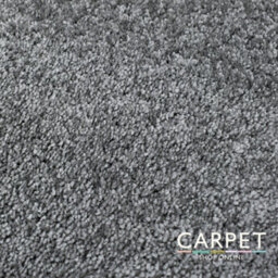 Carpet Shop Online Havana Silver Grey  Saxony Carpet 3M X 4M - thumbnail 3
