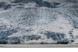 Stratus Interiors Harlequin Large Blue Living Room Rug 200 X 290 Cm - Blue / Cream / White / Dark Blue - Medium - thumbnail 4