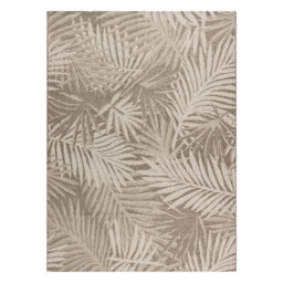 RugsX Carpet Sizal Floorlux 20504 Leaves Taupe / Champagne Jungle 140X200 Cm - thumbnail 2