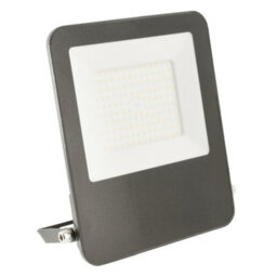 CGC Lighting Cgc Alton 100W Led Security Floodlight Spotlight Black Ip65 10000Lm Mains Power Outdoor Wall Light - thumbnail 1