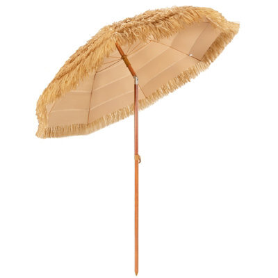 Costway 2M Outdoor Patio Umbrella Garden Parasol Portable Beach Poolside - image 1