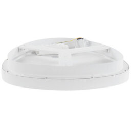Beliani Triangle White Ceiling Lamp With Integrated Led, 40 X 42 X 13 Cm - thumbnail 4