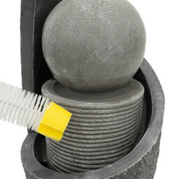 MonsterShop Outdoor Water Feature Garden Fountain Led Plug-In Pump Zen Cascade - thumbnail 6