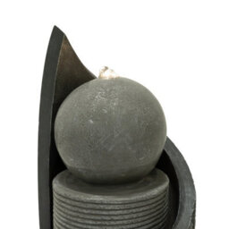 MonsterShop Outdoor Water Feature Garden Fountain Led Plug-In Pump Zen Cascade - thumbnail 7