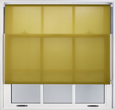 Furnished Daylight Roller Blinds - Green Trimmable Blind For Windows And Doors (W)135Cm (L)165Cm - image 1