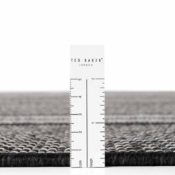 The Rugs Ted Baker Flatweave Allington Indoor Outdoor Rug Geometric Reversible In Black - thumbnail 6